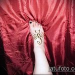 Фото скорпион хной (Tattoo Scorpion henn) (значение) - пример рисунка - 036 tatufoto.com