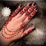 Фото тату Узоры хной (tattoo henna) (значение) - пример рисунка - 004 tatufoto.com