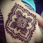 Фото тату Узоры хной (tattoo henna) (значение) - пример рисунка - 032 tatufoto.com