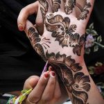 Фото тату Узоры хной (tattoo henna) (значение) - пример рисунка - 065 tatufoto.com