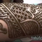 Фото тату Узоры хной (tattoo henna) (значение) - пример рисунка - 071 tatufoto.com