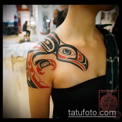 Фото тату Хайда (Tattoo haida) (значение) - пример рисунка - 037 tatufoto.com
