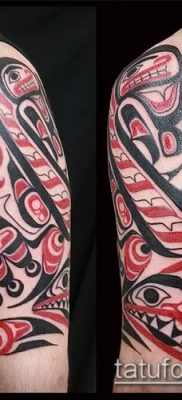 Фото тату Хайда (Tattoo haida) (значение) — пример рисунка — 072 tatufoto.com