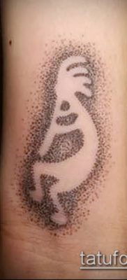 Фото тату кокопелли (Kokopelli tattoos) (значение) — пример рисунка — 005 tatufoto.com