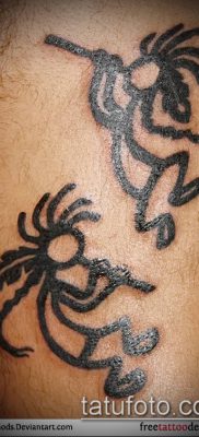 Фото тату кокопелли (Kokopelli tattoos) (значение) — пример рисунка — 062 tatufoto.com