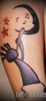 Фото тату кокопелли (Kokopelli tattoos) (значение) — пример рисунка — 085 tatufoto.com