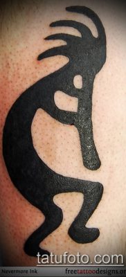 Фото тату кокопелли (Kokopelli tattoos) (значение) — пример рисунка — 089 tatufoto.com