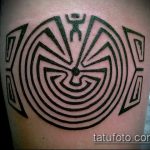 Фото тату лабиринт рисунок (Tattoo labyrin) (значение) - пример рисунка - 043 tatufoto.com
