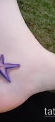 Фото тату морская звезда (Tattoo starfish) (значение) — пример рисунка — 041 tatufoto.com