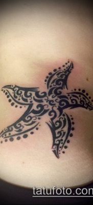 Фото тату морская звезда (Tattoo starfish) (значение) — пример рисунка — 050 tatufoto.com