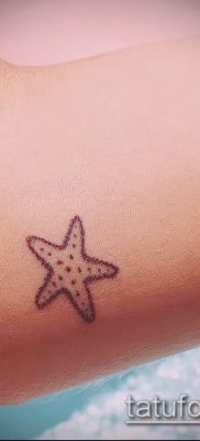 Фото тату морская звезда (Tattoo starfish) (значение) — пример рисунка — 072 tatufoto.com