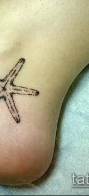 Фото тату морская звезда (Tattoo starfish) (значение) — пример рисунка — 073 tatufoto.com