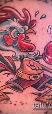 Фото тату петух (Tattoo cock) (значение) — пример рисунка — 066 tatufoto.com