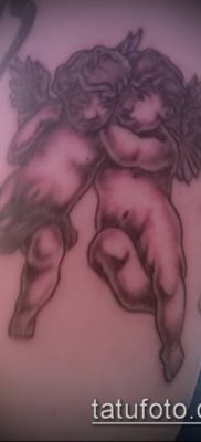 Фото тату херувимы (Tattoo of cherubs) (значение) — пример рисунка — 001 tatufoto.com