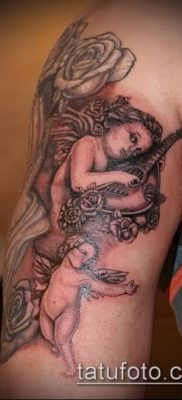 Фото тату херувимы (Tattoo of cherubs) (значение) — пример рисунка — 024 tatufoto.com