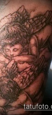 Фото тату херувимы (Tattoo of cherubs) (значение) — пример рисунка — 047 tatufoto.com