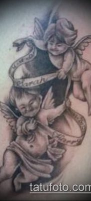 Фото тату херувимы (Tattoo of cherubs) (значение) — пример рисунка — 049 tatufoto.com