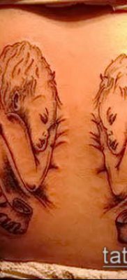 Фото тату херувимы (Tattoo of cherubs) (значение) — пример рисунка — 053 tatufoto.com