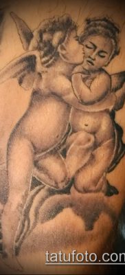 Фото тату херувимы (Tattoo of cherubs) (значение) — пример рисунка — 057 tatufoto.com