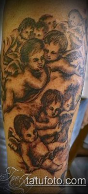 Фото тату херувимы (Tattoo of cherubs) (значение) — пример рисунка — 058 tatufoto.com
