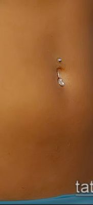 Фото Прокол пупка (tattoo) (значение) — пример рисунка — 010 tatufoto.com