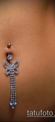 Фото Прокол пупка (tattoo) (значение) — пример рисунка — 018 tatufoto.com