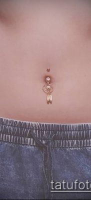 Фото Прокол пупка (tattoo) (значение) — пример рисунка — 030 tatufoto.com