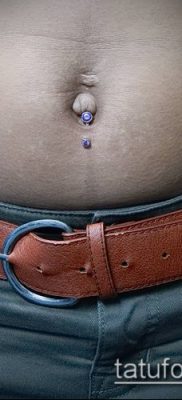 Фото Прокол пупка (tattoo) (значение) — пример рисунка — 056 tatufoto.com