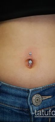Фото Прокол пупка (tattoo) (значение) — пример рисунка — 083 tatufoto.com