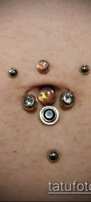 Фото Прокол пупка (tattoo) (значение) — пример рисунка — 099 tatufoto.com