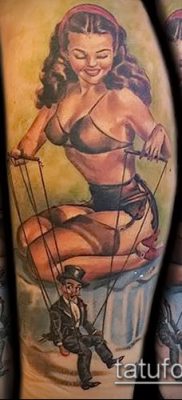 Фото тату Кукловод — пример рисунка — 30052017 — пример — 023 Tattoo Puppeteer