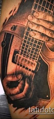Фото тату гитара — 25052017 — пример — 006 Tattoo guitar