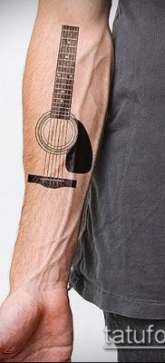 Фото тату гитара — 25052017 — пример — 008 Tattoo guitar