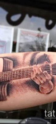 Фото тату гитара — 25052017 — пример — 017 Tattoo guitar