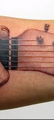 Фото тату гитара — 25052017 — пример — 046 Tattoo guitar