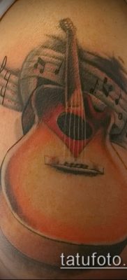 Фото тату гитара — 25052017 — пример — 055 Tattoo guitar