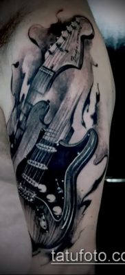 Фото тату гитара — 25052017 — пример — 079 Tattoo guitar