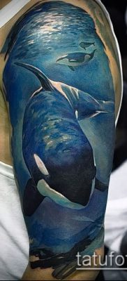 Фото тату касатка — 19052017 — пример — 048 Tattoo Killer whale