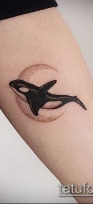 Фото тату касатка — 19052017 — пример — 052 Tattoo Killer whale