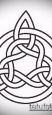 Фото тату кельтский узел — 18052017 — пример — 004 Tattoo celtic knot