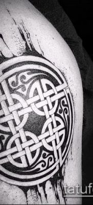 Фото тату кельтский узел — 18052017 — пример — 012 Tattoo celtic knot
