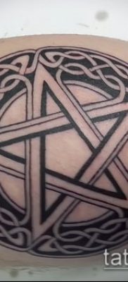 Фото тату кельтский узел — 18052017 — пример — 017 Tattoo celtic knot