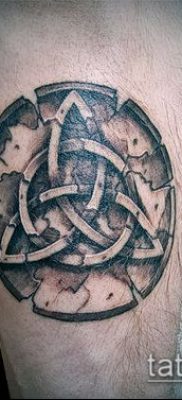 Фото тату кельтский узел — 18052017 — пример — 018 Tattoo celtic knot