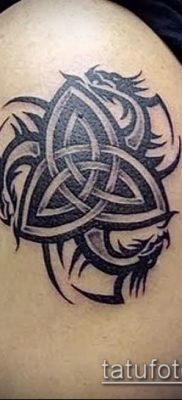 Фото тату кельтский узел — 18052017 — пример — 029 Tattoo celtic knot