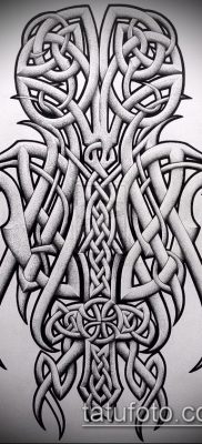 Фото тату кельтский узел — 18052017 — пример — 031 Tattoo celtic knot