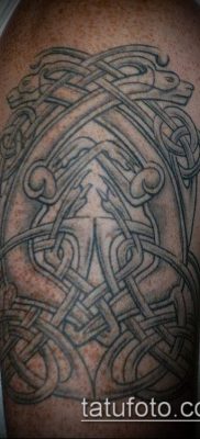 Фото тату кельтский узел — 18052017 — пример — 037 Tattoo celtic knot