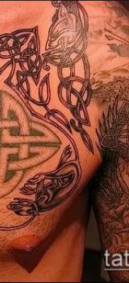 Фото тату кельтский узел — 18052017 — пример — 043 Tattoo celtic knot