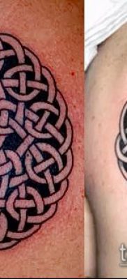 Фото тату кельтский узел — 18052017 — пример — 044 Tattoo celtic knot