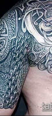 Фото тату кельтский узел — 18052017 — пример — 048 Tattoo celtic knot