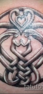 Фото тату кельтский узел — 18052017 — пример — 052 Tattoo celtic knot